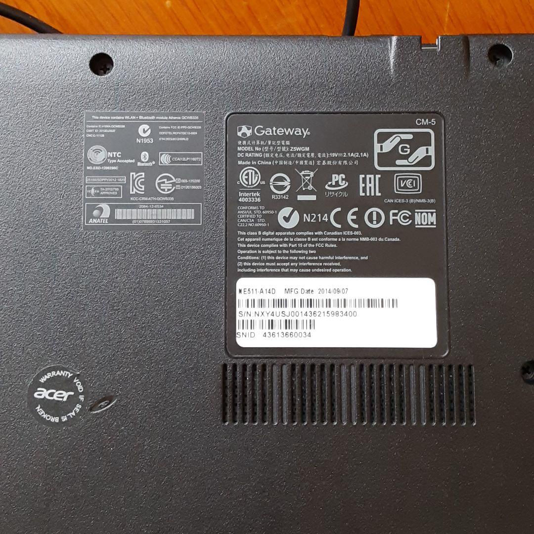 Gateway (ノートパソコン)NE511-A14D -