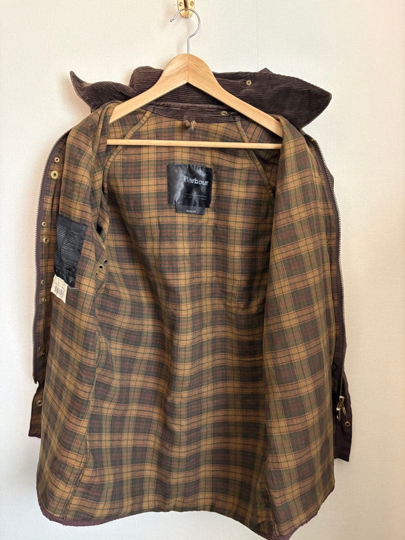 Barbour Beaufort ビューフォート 90s 38 RUSTIC 茶