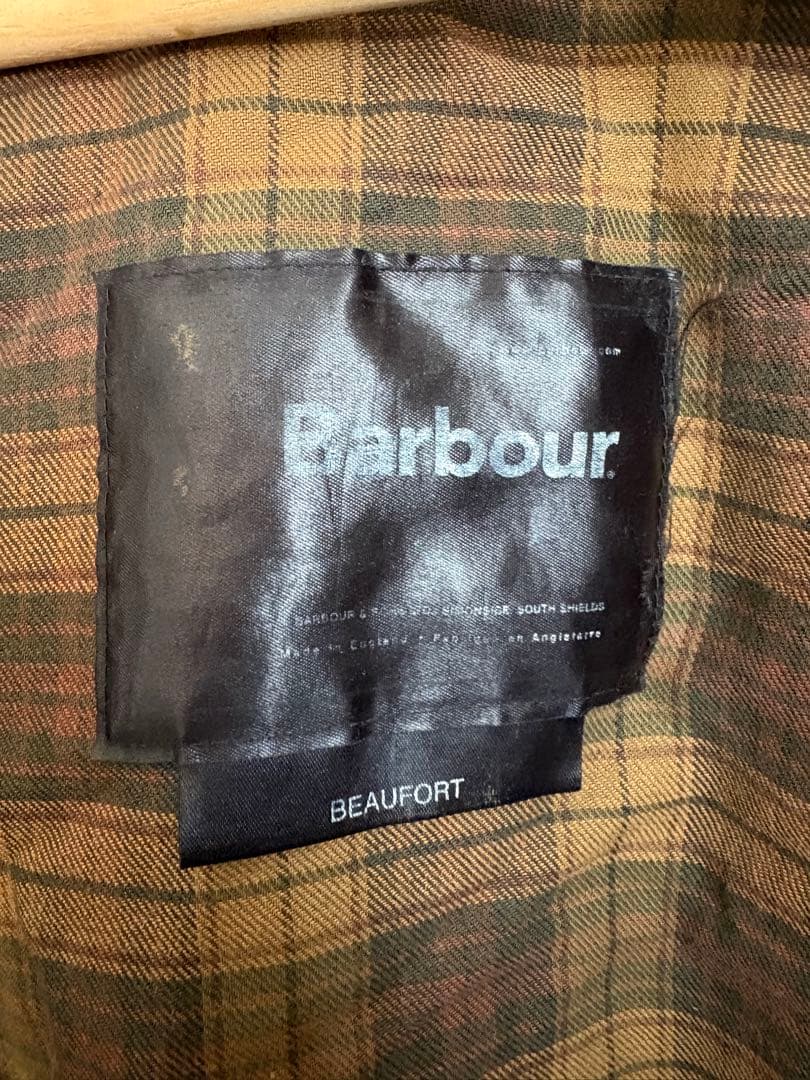 Barbour Beaufort ビューフォート 90s 38 RUSTIC 茶