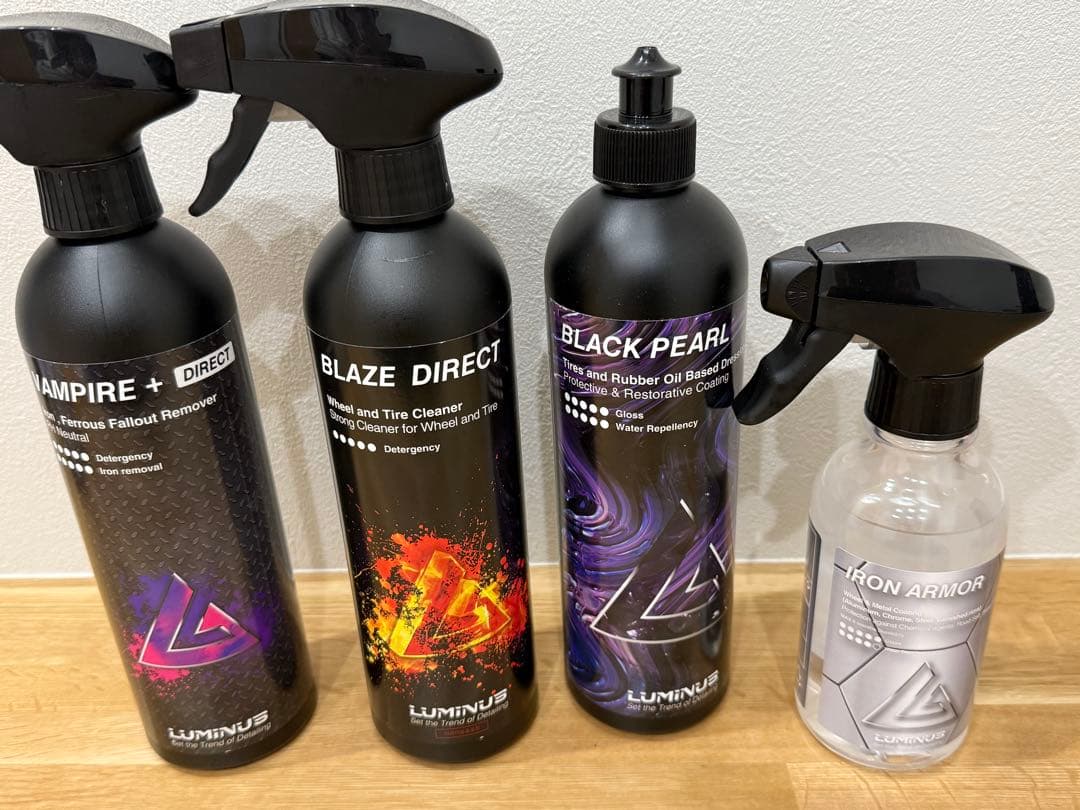 龍*^様 Luminus 洗車ホイールセット