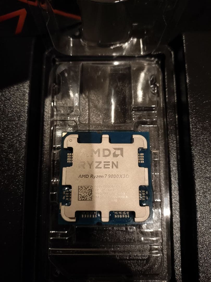 AMD Ryzen 7 9800X3D CPU　オマケ箱