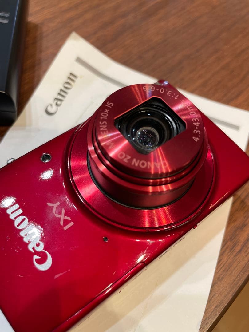 Canon IXY 190　レッド　Wi-Fi搭載　デジカメ　キャノン