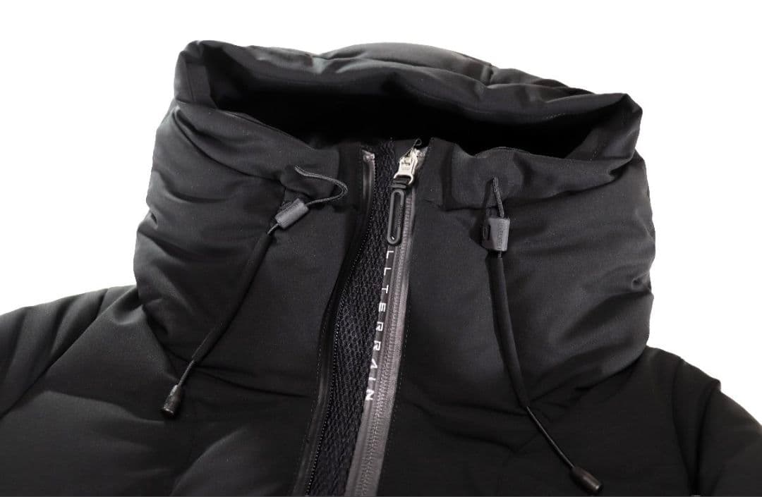 ☆美品☆DESCENTEデサント/水沢ダウン/オルテラインダウンジャケットM/黒