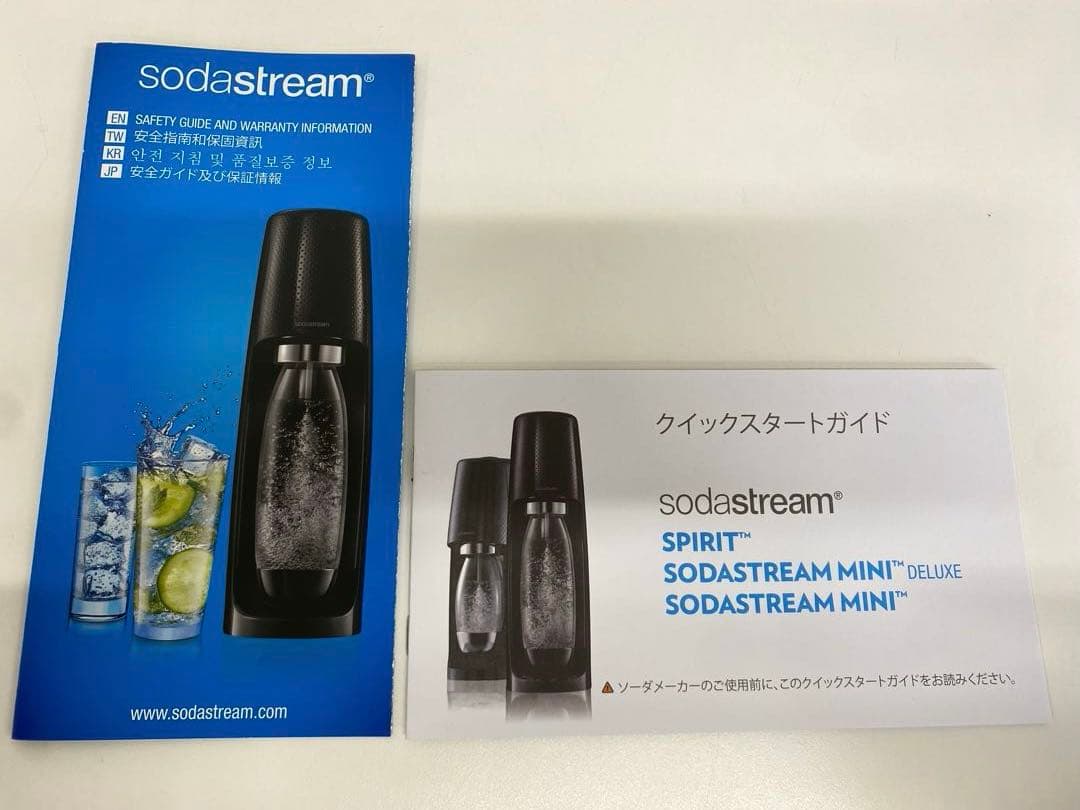 sodastream ソーダストリーム SPIRIT メガパック付き