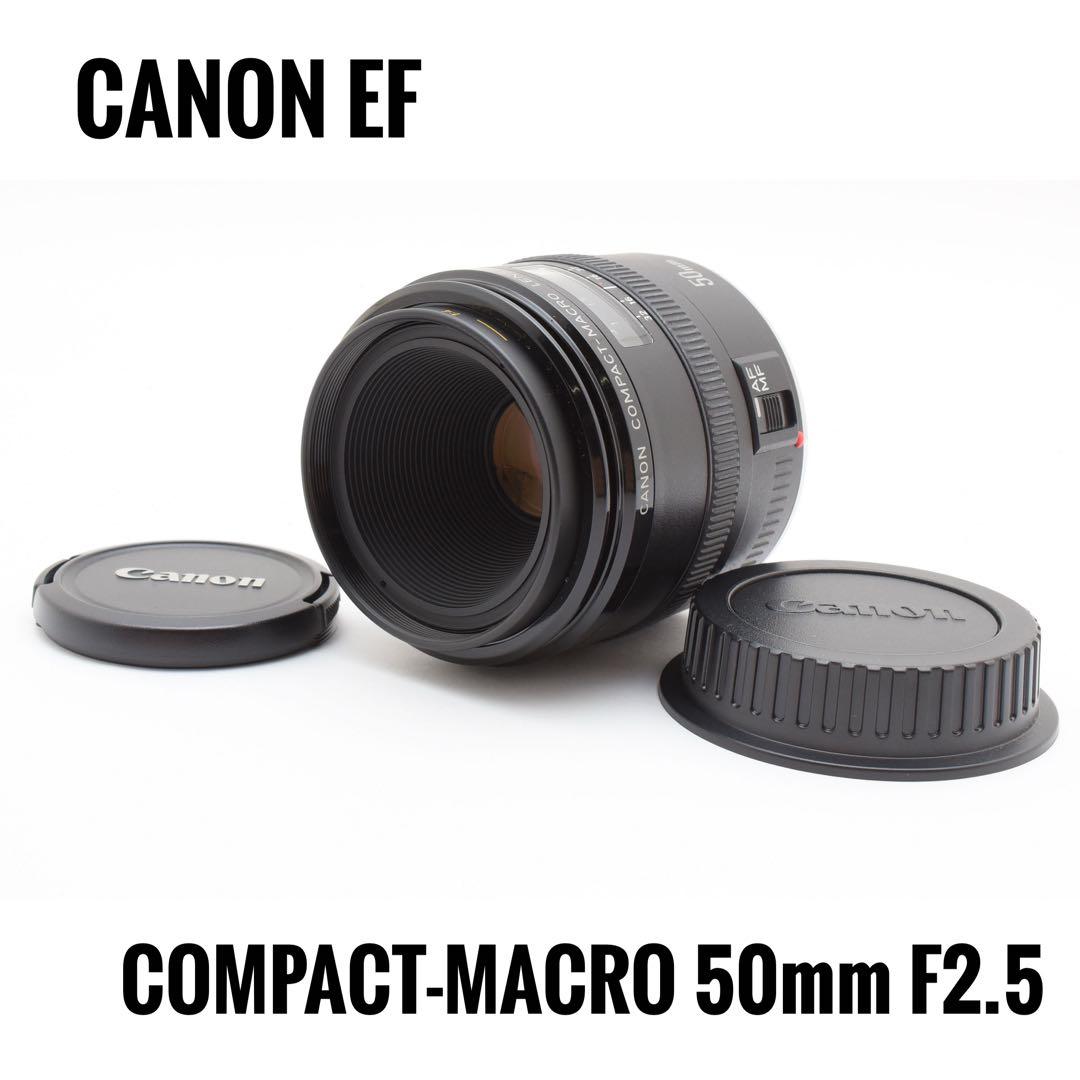 キヤノン Canon COMPACT-MACRO EF 50mm F2.5