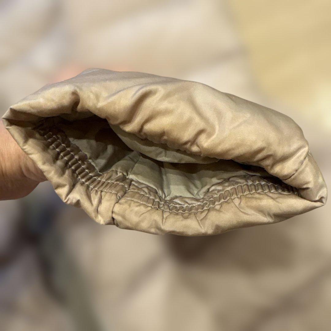 MONCLER ベージュ ダウンジャケット フード付き サイズ0