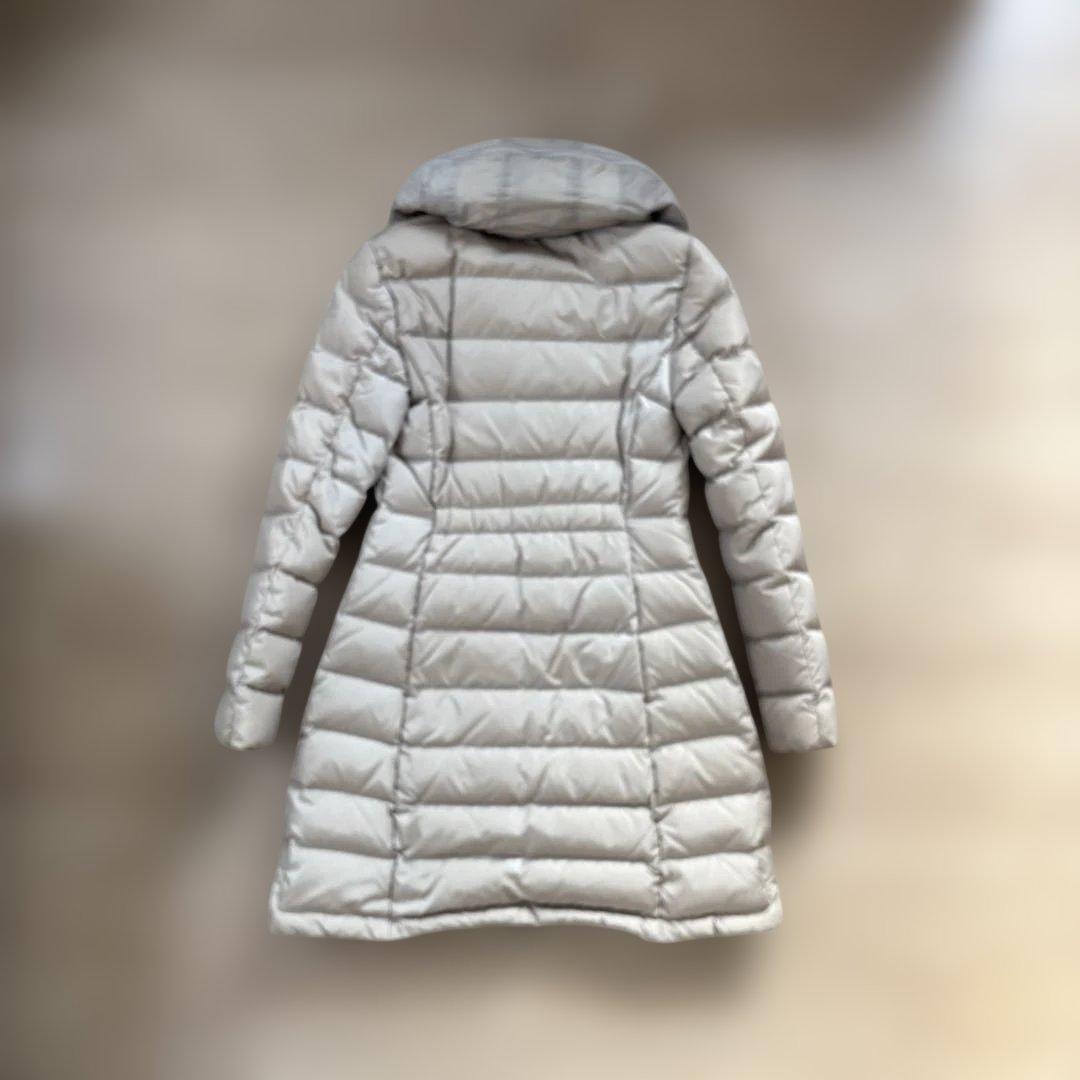 MONCLER ベージュ ダウンジャケット フード付き サイズ0