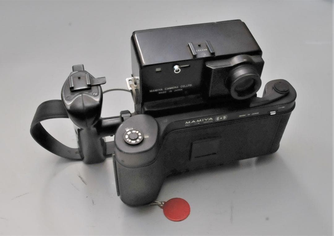 マミヤプレス69フィルムカメラ　レンズ100ミリ3，5　ロールフィルムホルダー