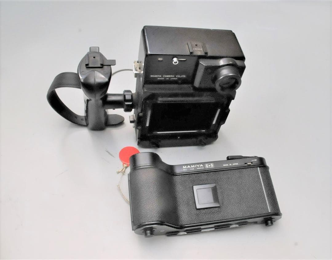 マミヤプレス69フィルムカメラ　レンズ100ミリ3，5　ロールフィルムホルダー