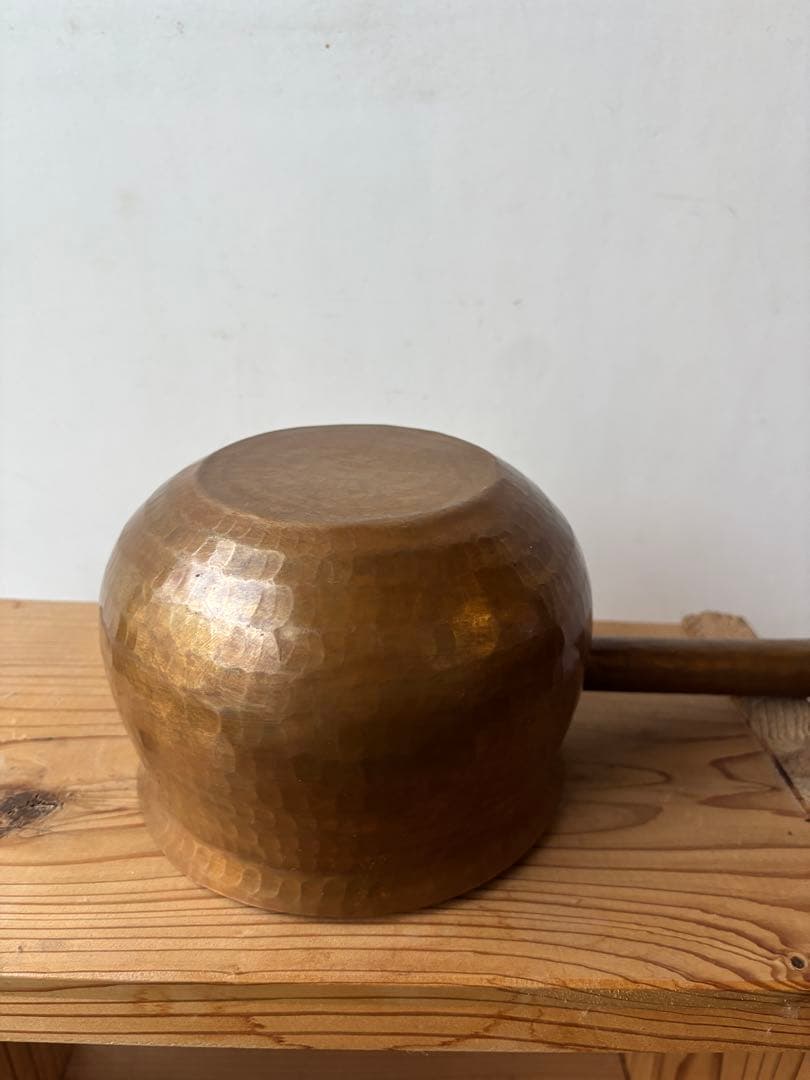 【未使用】ヨーガンレール　ババグーリ　銅製片手鍋