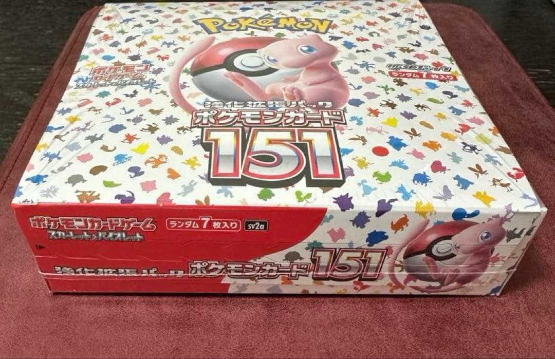 ほ*ぽ様 ポケモンカード151 ボックス シュリンク付　未開封