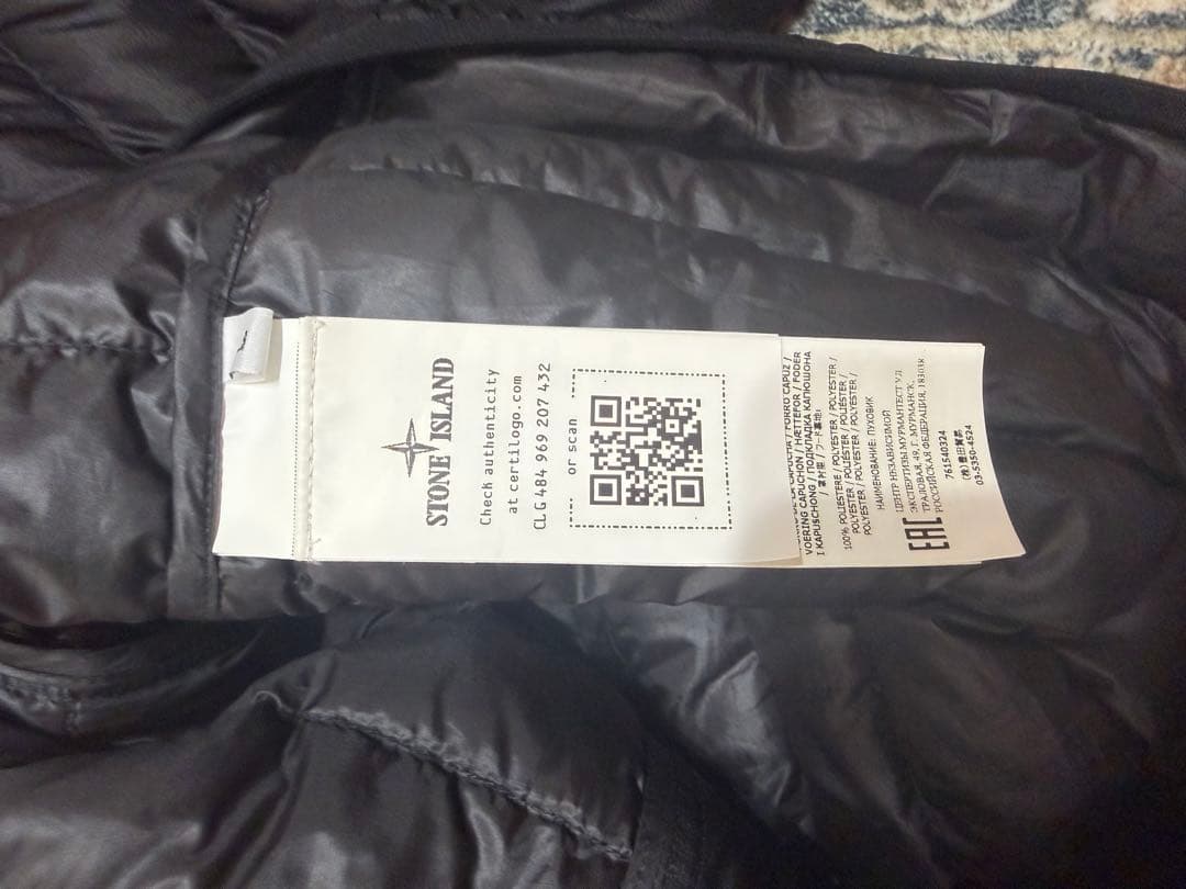 最終値下げ‼️Stone  黒 ダウンジャケット