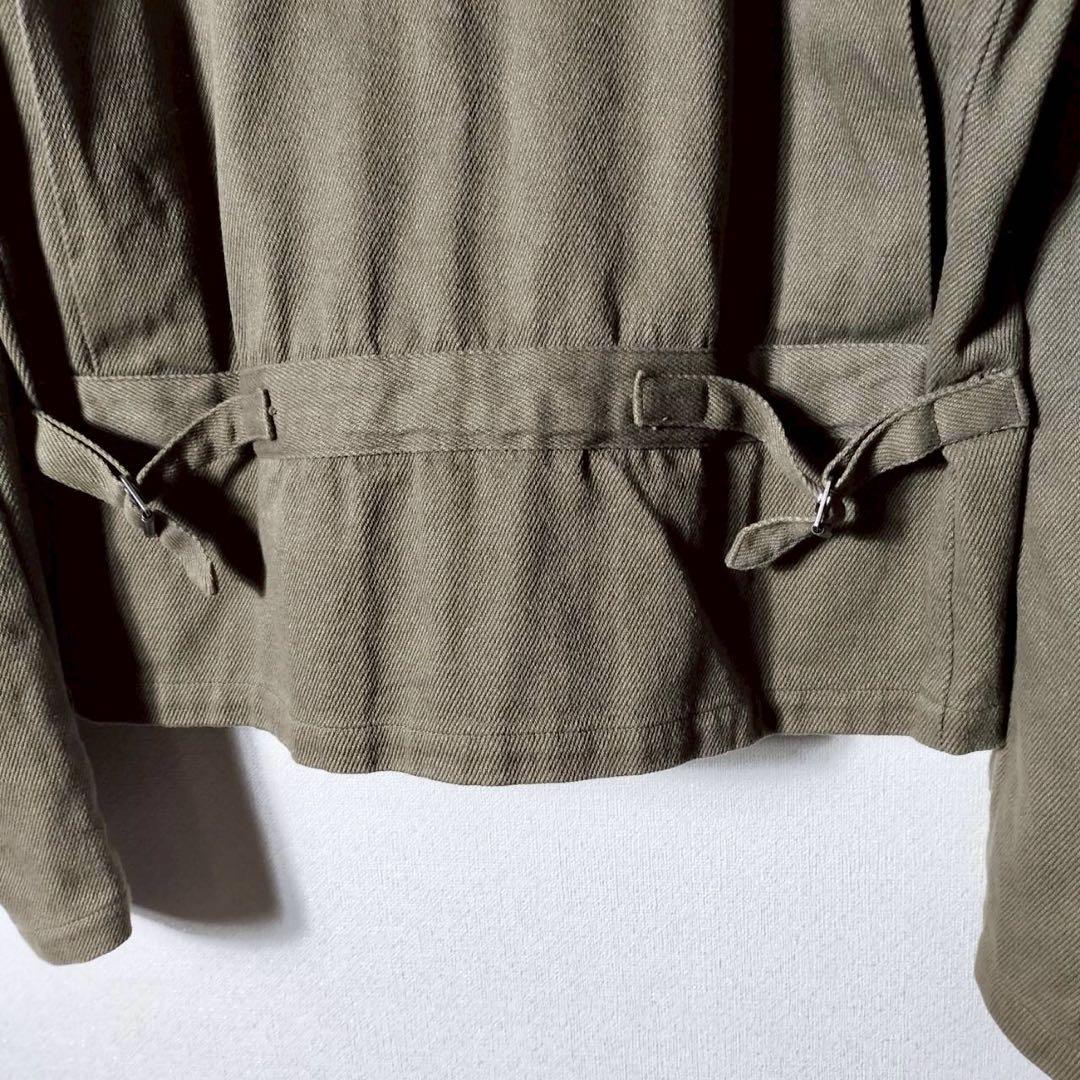 ワイズY's ヨウジヤマモト ジップブルゾンジャケット スウィングトップ 綿