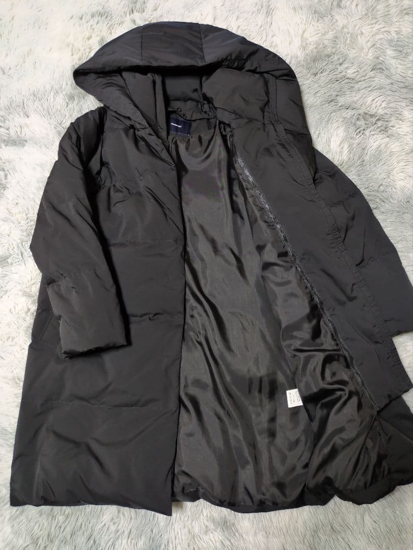 【FRAMeWORK】ダウンコート☆2way☆ブラック☆金ボタン☆36