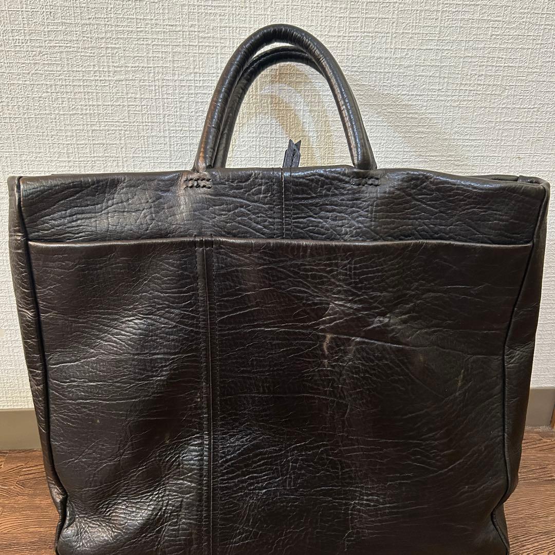 【M＋ エムピウ テネラ ブラック】　レザーバッグ　革鞄