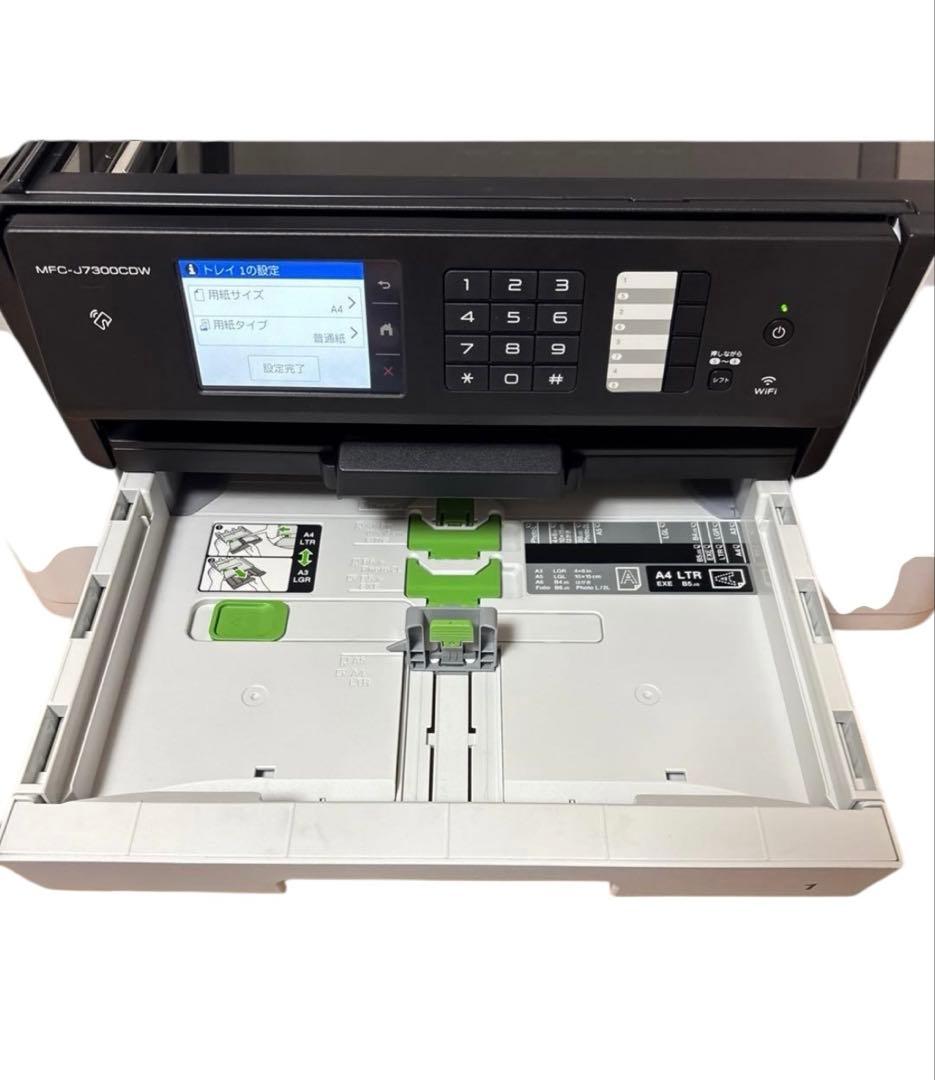 【美品】 Brother A3インクジェット複合機 MFC-J7300CDW