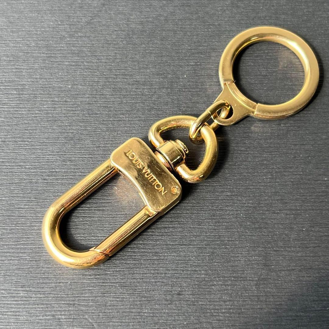 極美品　ルイヴィトン アノクレ ゴールド キーリング キーホルダー　M62694
