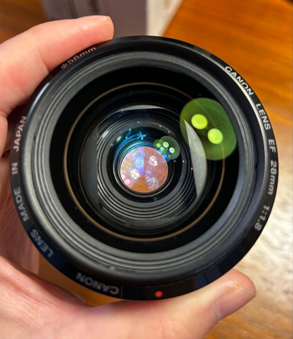 キャノン単焦点レンズCanon EF28mm F1.8 USM