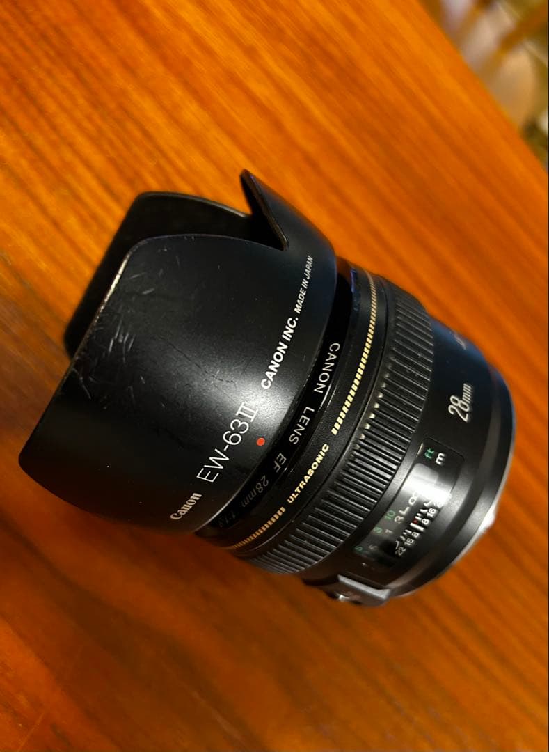 キャノン単焦点レンズCanon EF28mm F1.8 USM