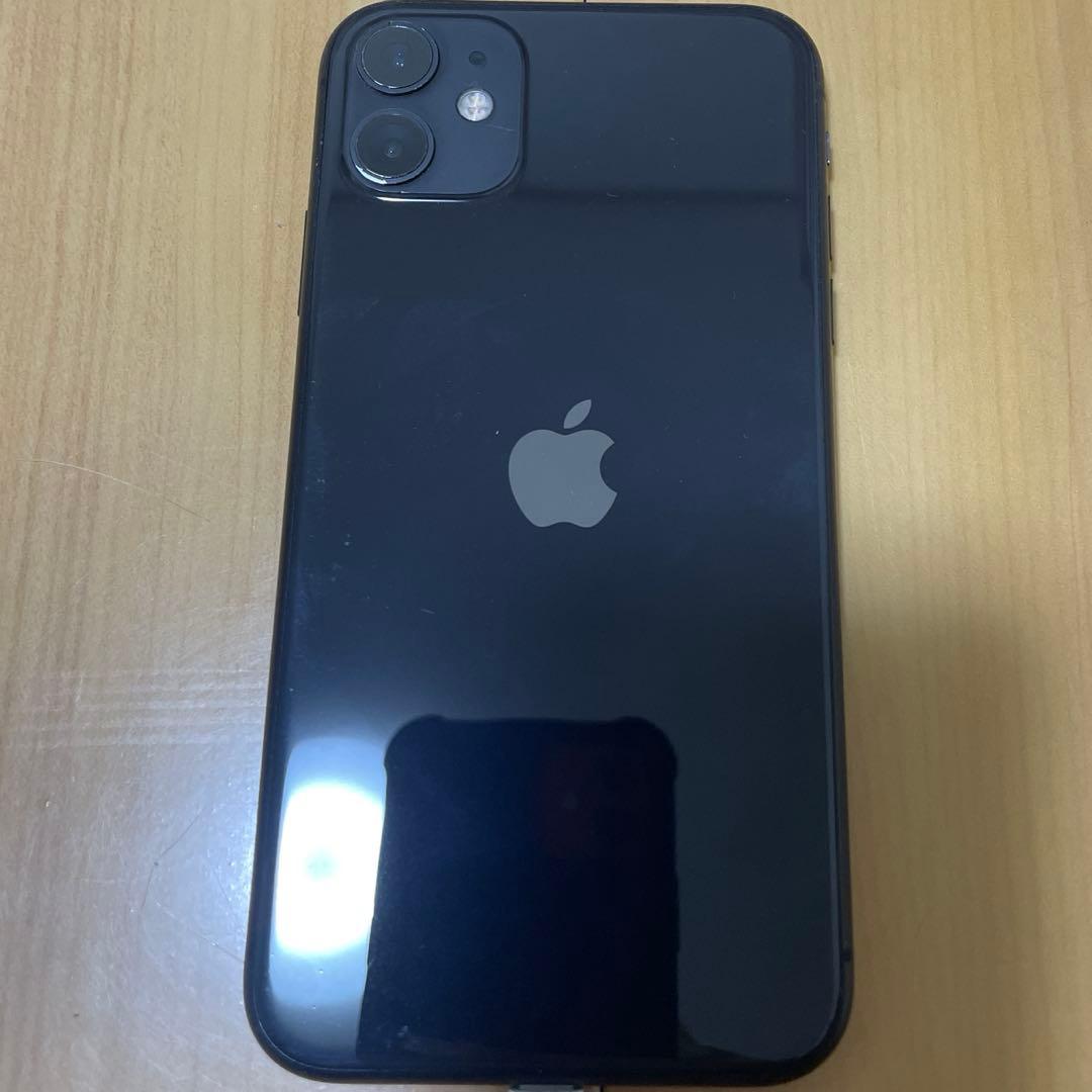 Apple iPhone 11 64GB ブラック　バッテリー74%