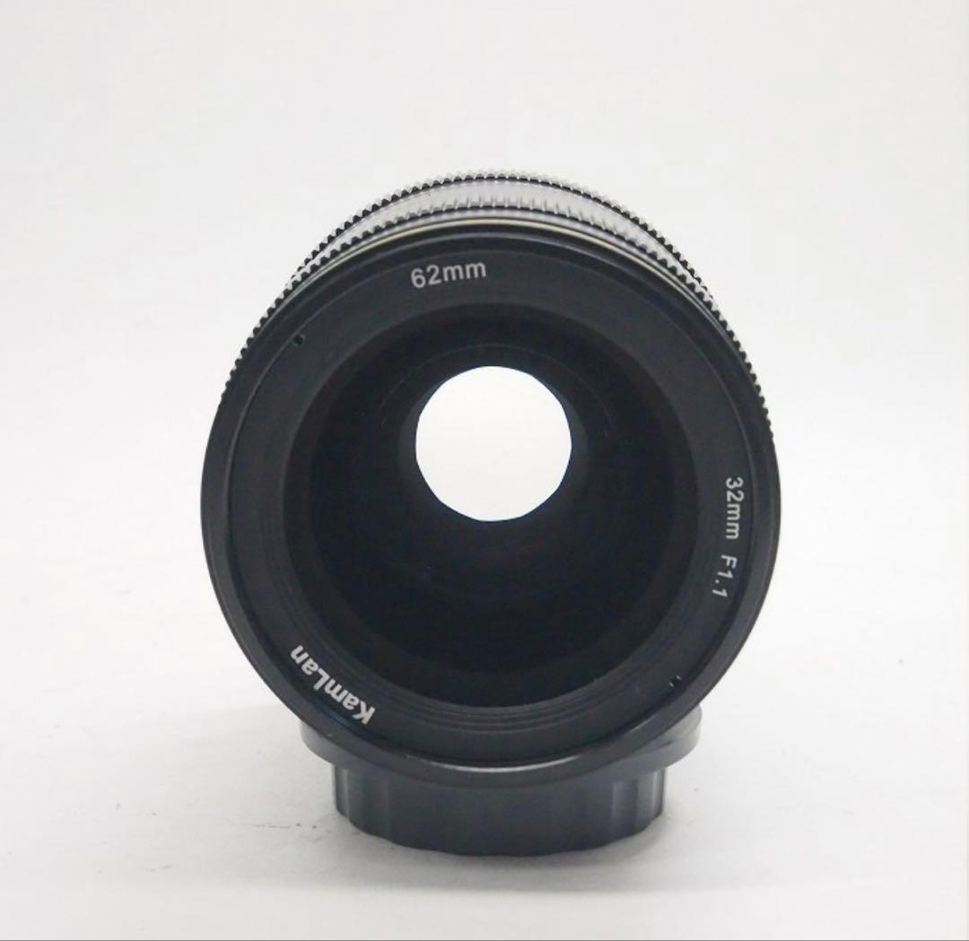 KAMLAN KL 32mm f1.1 マイクロフオーサーズ