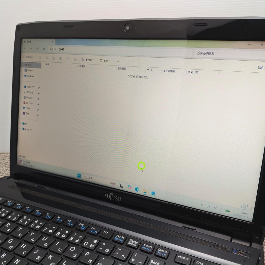 Core i7特価Windows11✨SSDリカバリ済み 富士通ノートパソコン