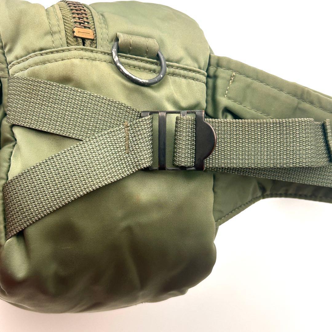 ✨古着好きに大人気✨ PORTER ポーター タンカー ボディバッグ カーキ