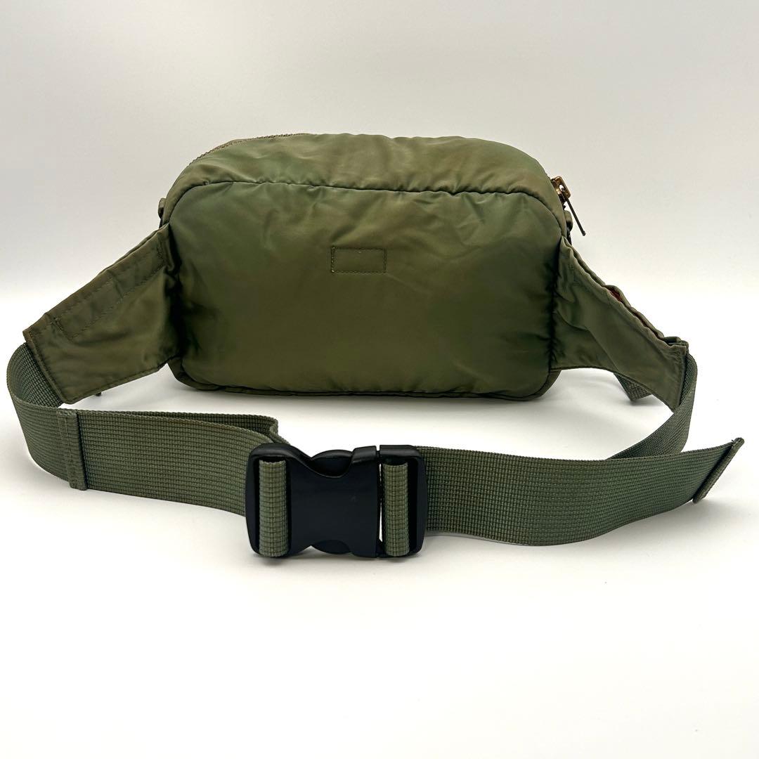 ✨古着好きに大人気✨ PORTER ポーター タンカー ボディバッグ カーキ