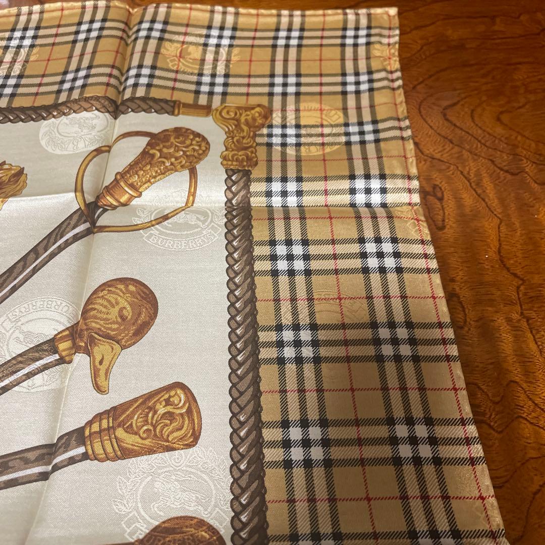 H*a様 Burberrys シルク&コットンハンカチ ーフ3枚セット