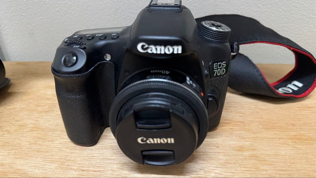 【❤️美品❤️】Canon 70D 一眼レフ ☃️40mm単焦点レンズセット☃️