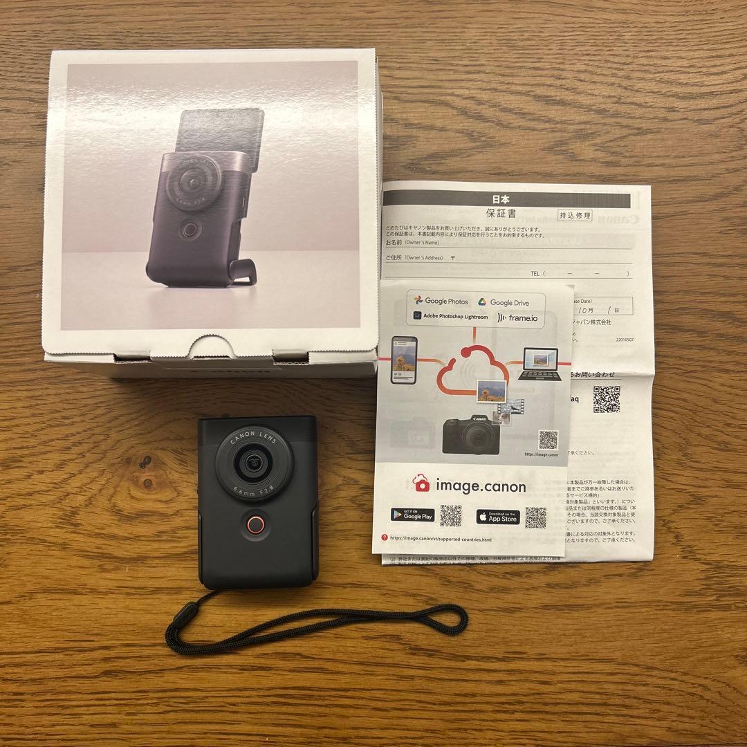 Canon V10 Power shot vlog 美品　箱あり
