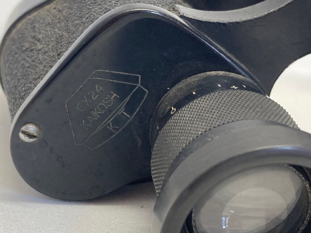 旧日本軍 双眼鏡 KAIKOSHA 偕行社 将校用双眼鏡　当時物　シリアル付き