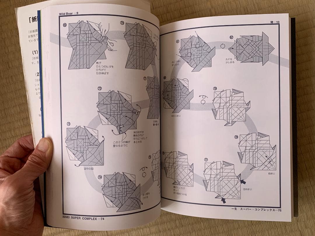 吉野一生 スーパーコンプレックスおりがみ おりがみはうす 折紙探偵団 折り紙