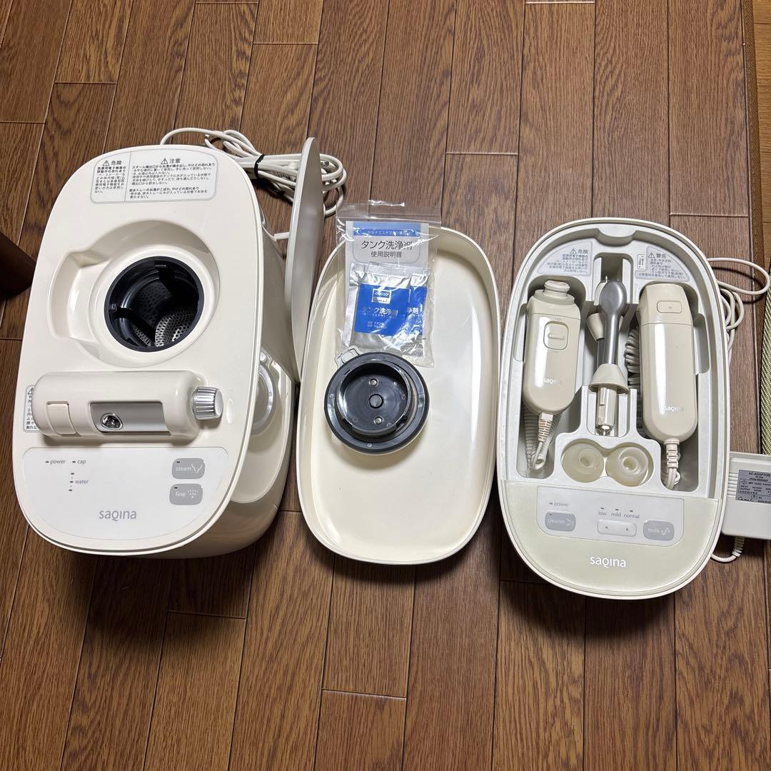 美品　sagina 美顔器 タンク洗浄剤付き