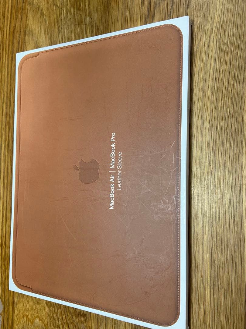 APPLE MRQM2FE/A leather sleeve 新品