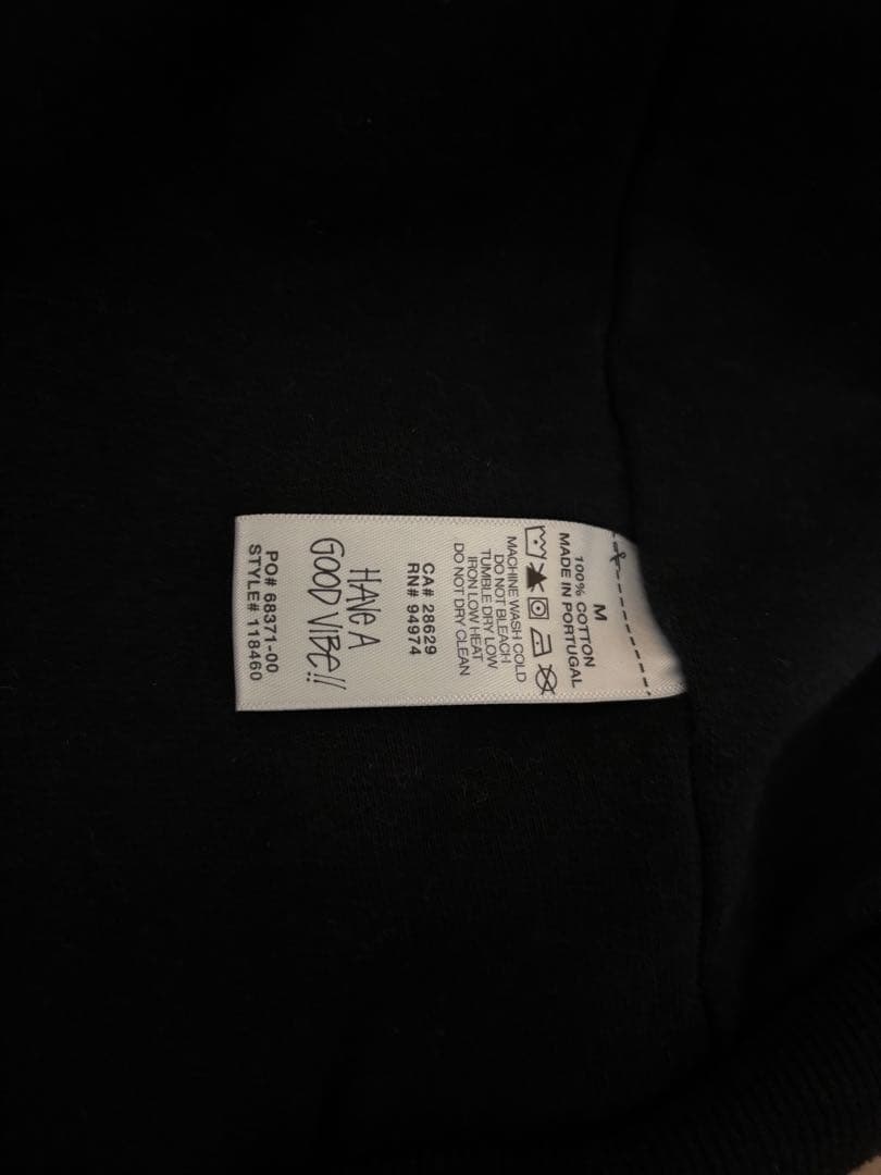 トップス Stussy DOUBLE FACE LABEL ZIP HOODIE