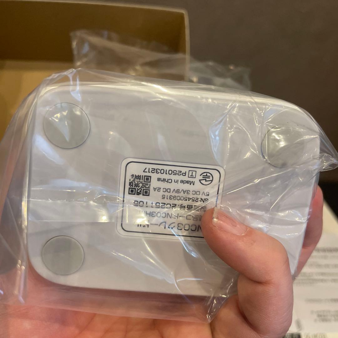 新品未使用HYBRID Wi-Fi NC03 モバイルルータクレードル付き