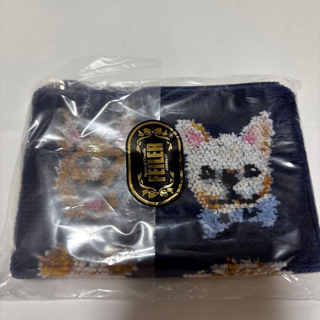 新品　未使用　フェイラー ラブラリードギー ポーチ ティッシュ&マスクポーチ