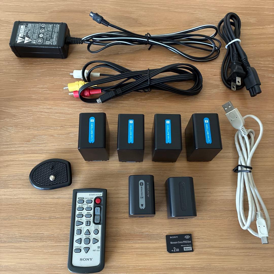 SONY Handycam SR12 120GB フルHDビデオカメラ