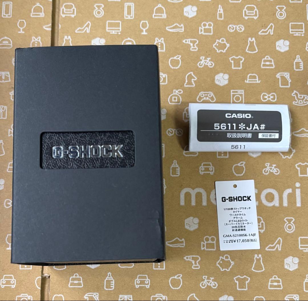 【極美品】 CASIO G-SHOCK GMA-S2100SK-1AJF クリア