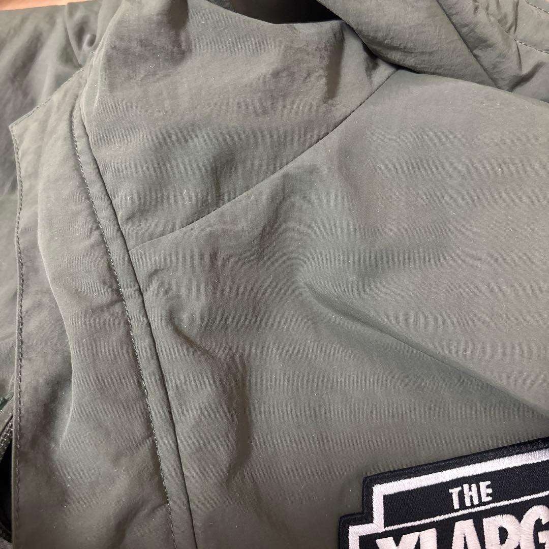 XLARGE ナイロンジャケット オリーブ色