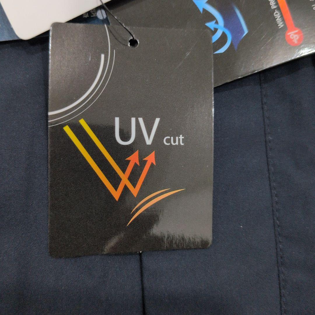 モンベル　mont-bell　110　着脱可能フード付き　マウンテンパーカー　紺