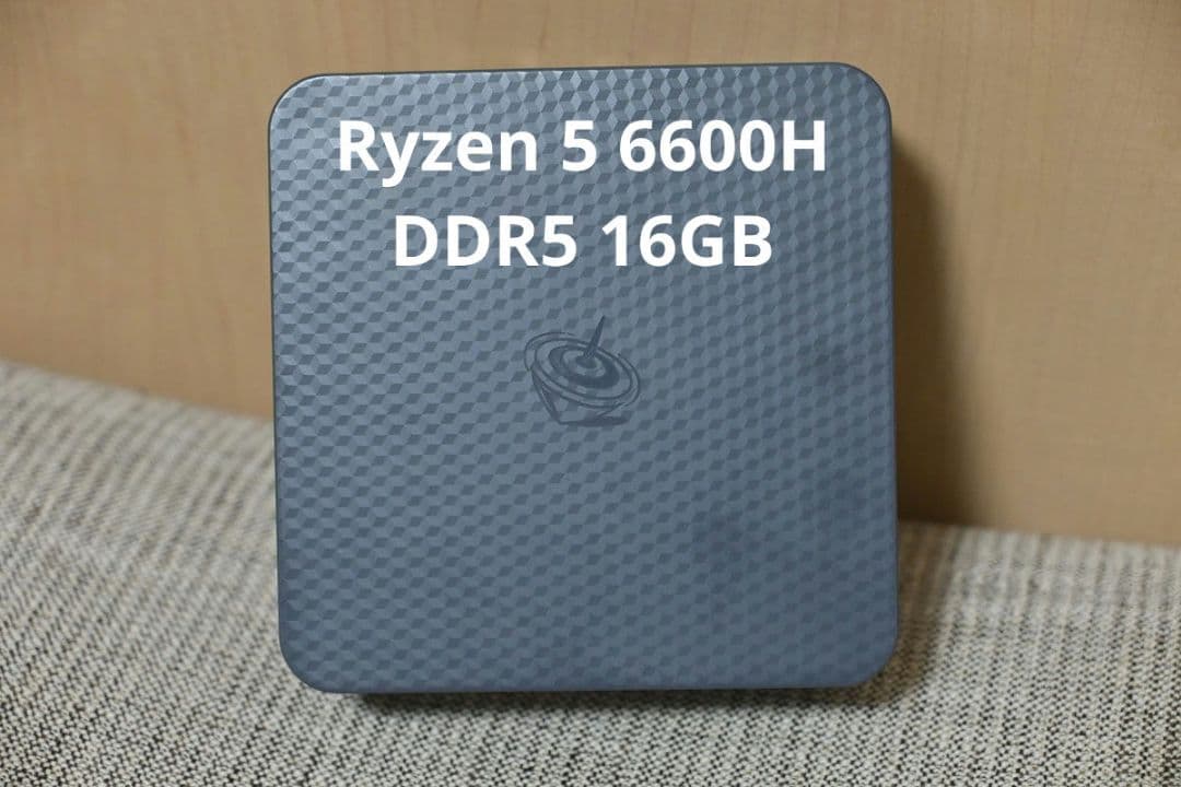 ミニPC Beelink EQR Ryzen 5 6600H DDR5 16GB