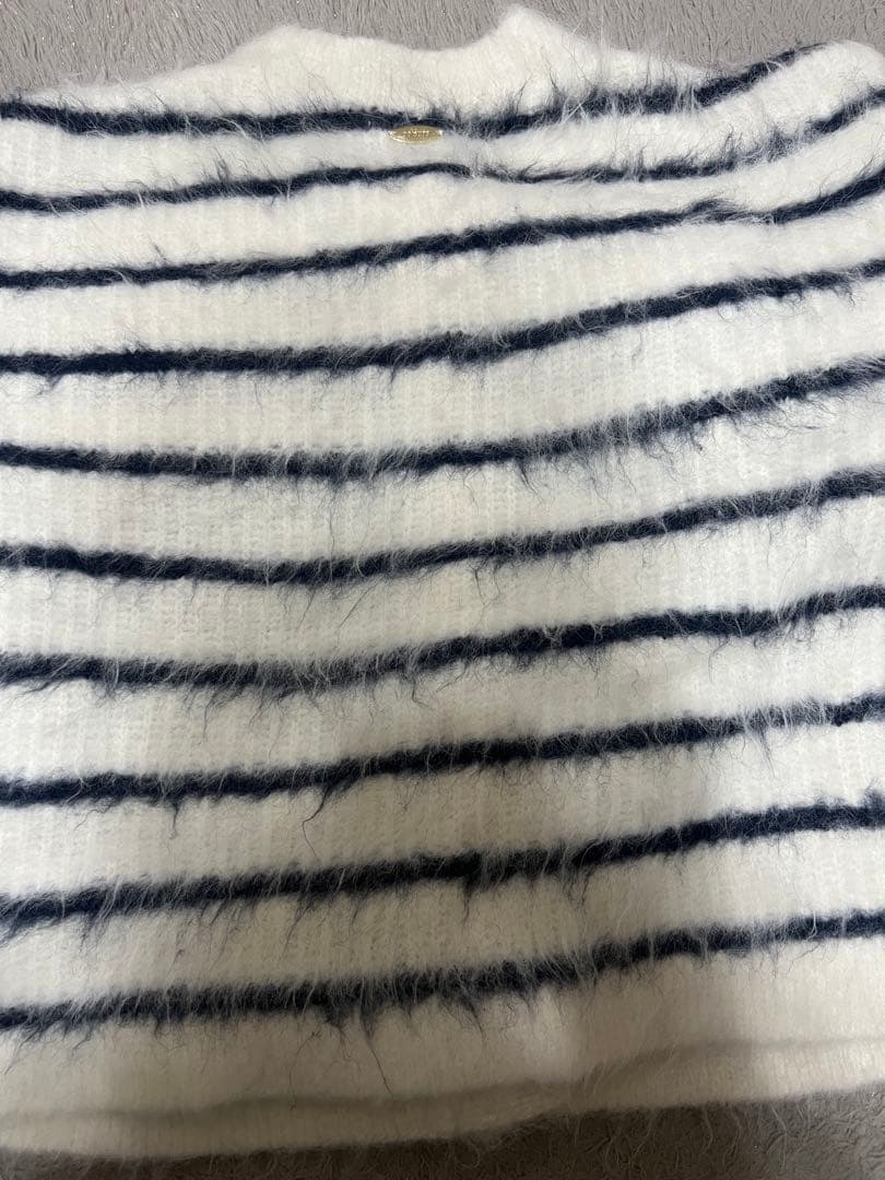 polaura シャギーニットカーディガン