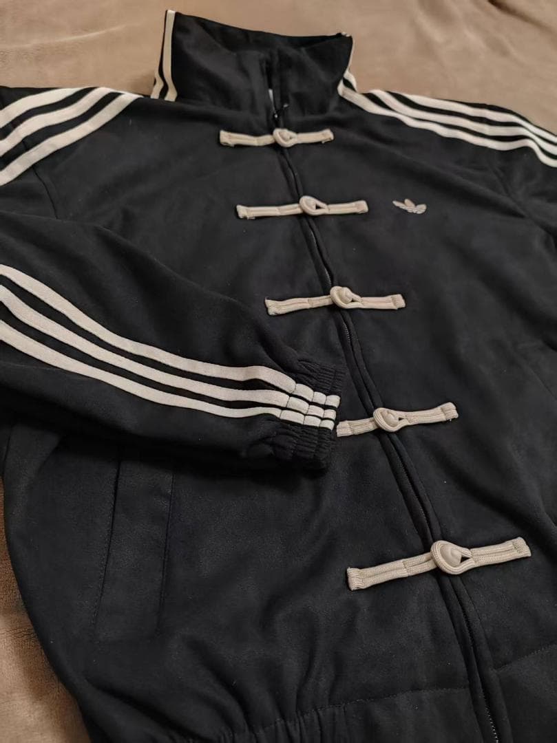 Adidas アディダス 中国限定 蛇年チャイナトラックジャケット ブラック M