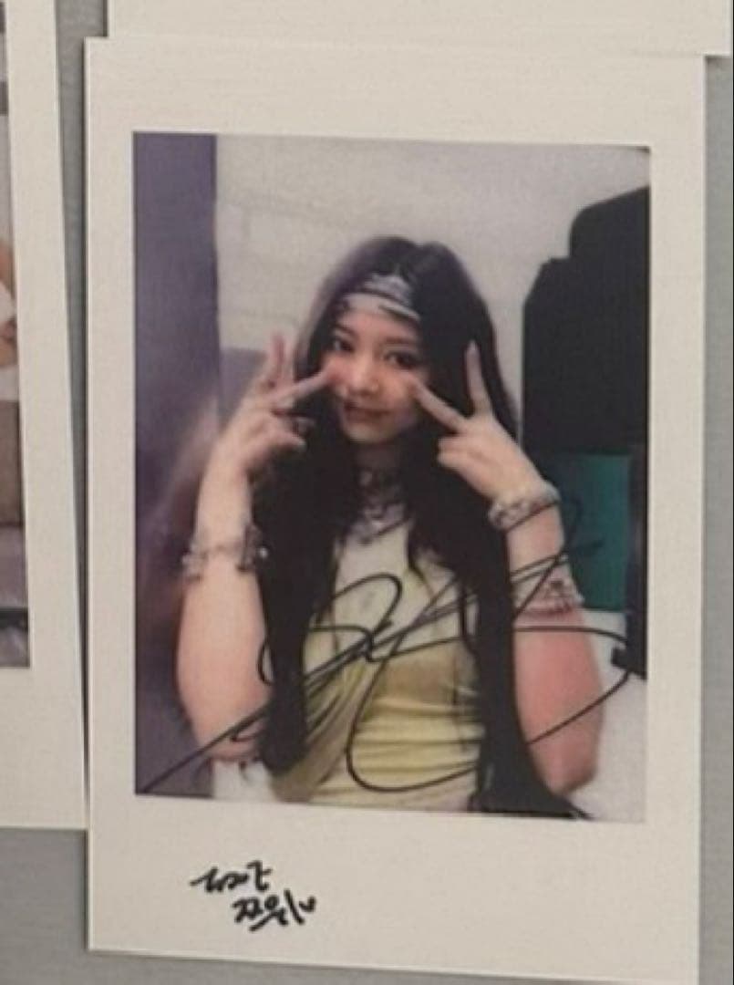 TWICE ツウィ10周年 yizhiyu yzy2.0 当選者限定 トレカ