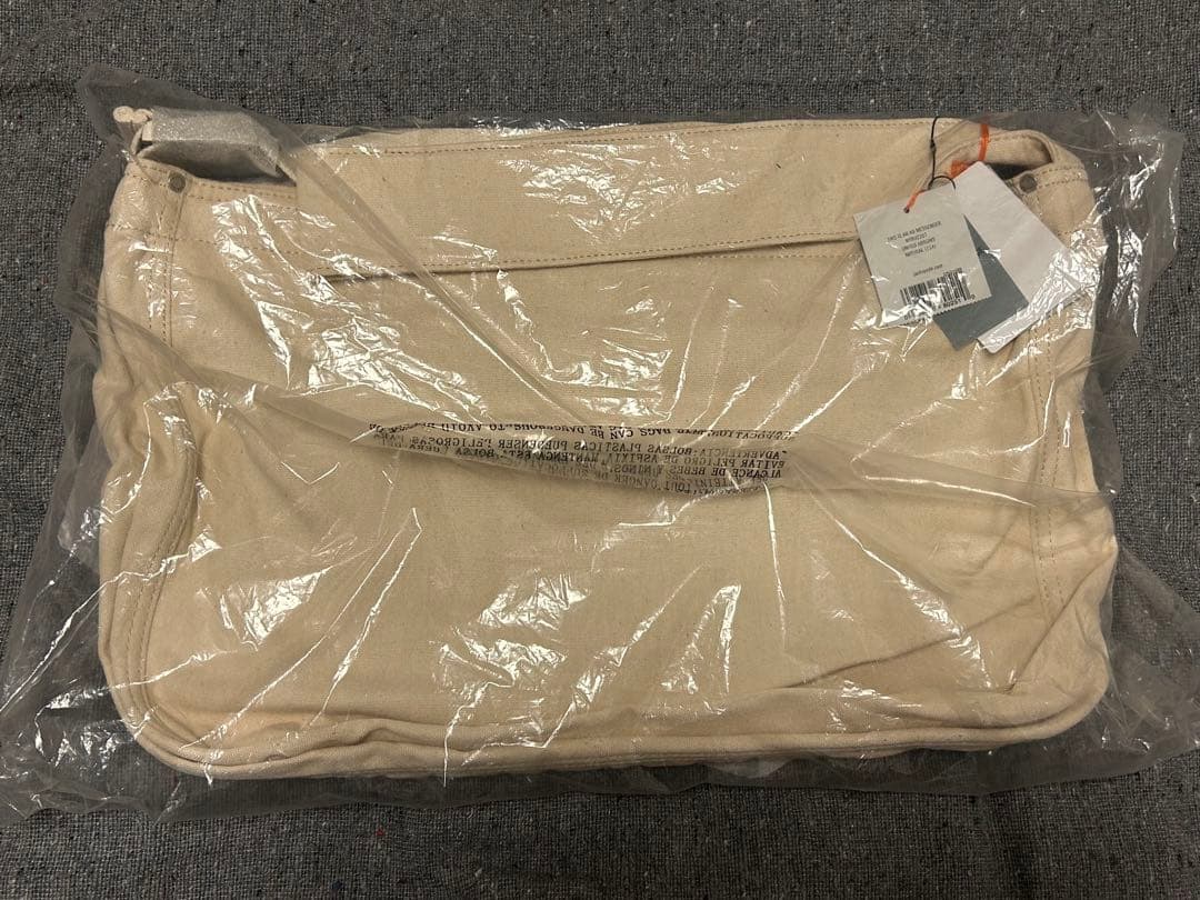 JackSpade x UA messenger bag natural【新品】