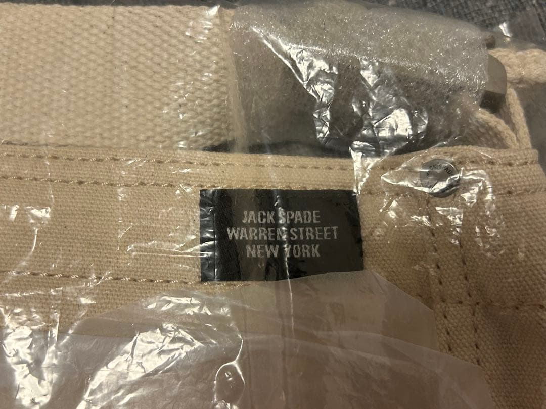 JackSpade x UA messenger bag natural【新品】