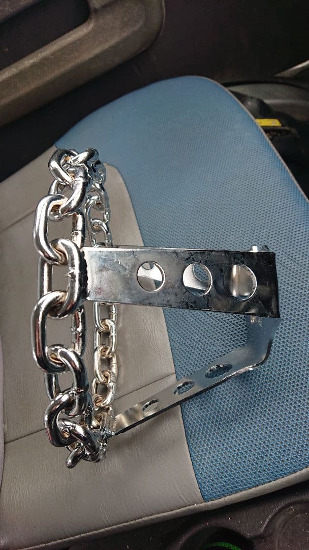 チェーンステアリング　8インチ　ローライダー　lowrider クロームメッキ