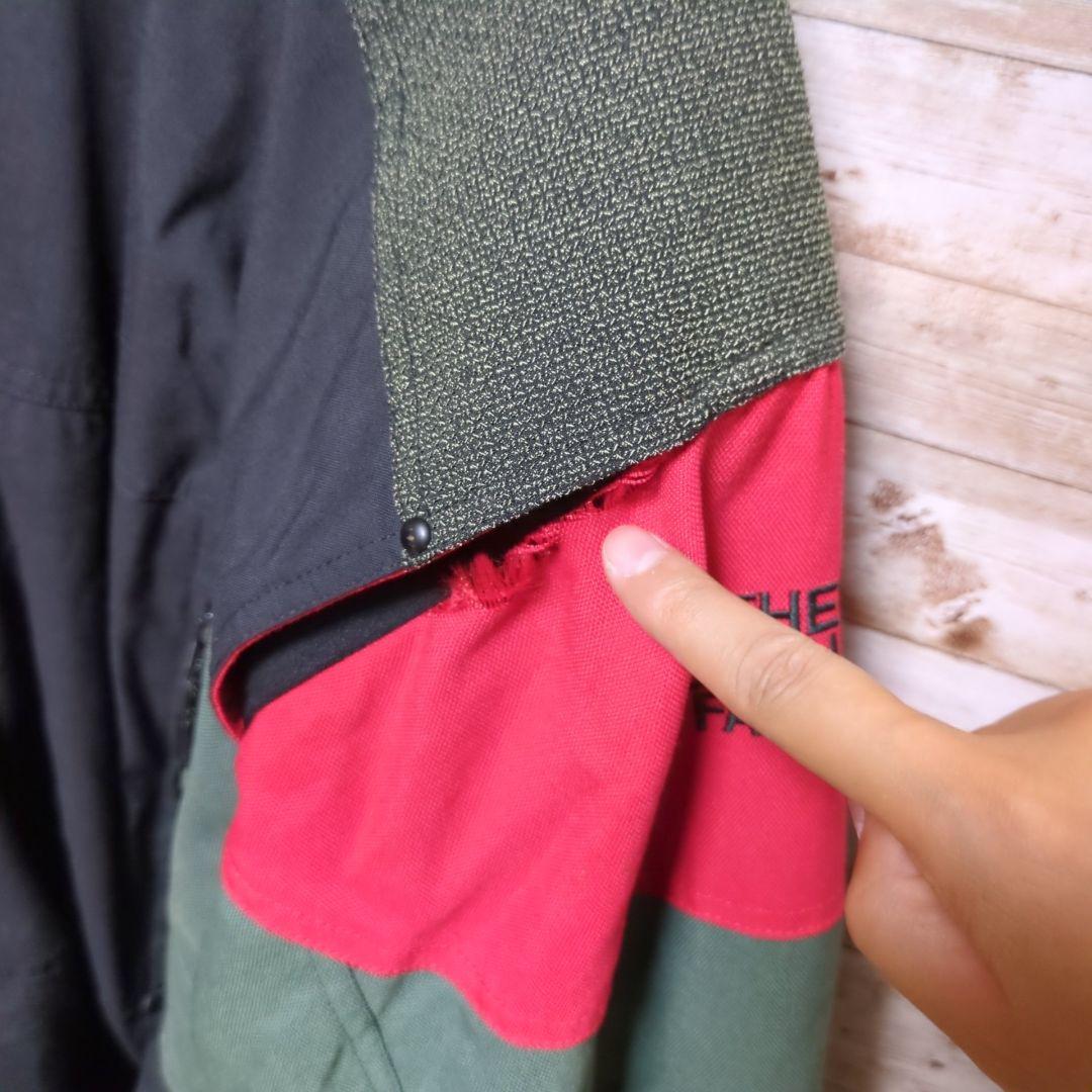 USA規格ノースフェイスSTEEPTECKAGENCYジャケット刺繍ロゴ